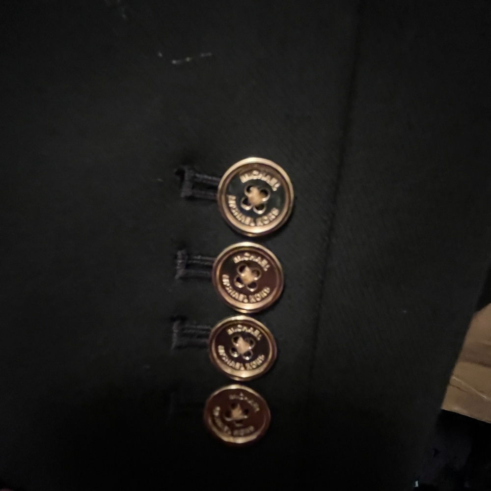 Black Michael Kors lined blazer, sz 10 - Picture 9 of 9